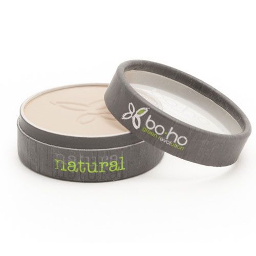 Polvo compacto 02 Beige Clair Boho green make-up
