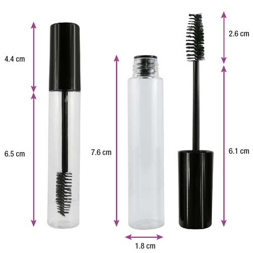 Frasco para Mascara de pestañas / rimmel de Cepillo grueso