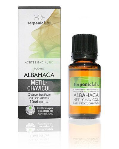 Aceite esencial de Albahaca Metil Chavicol BÍO