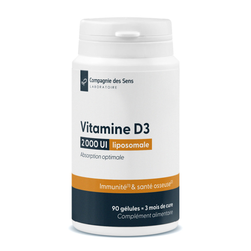 Vitamina D3 liposomal 2000 UI – Absorción y estabilidad mejoradas