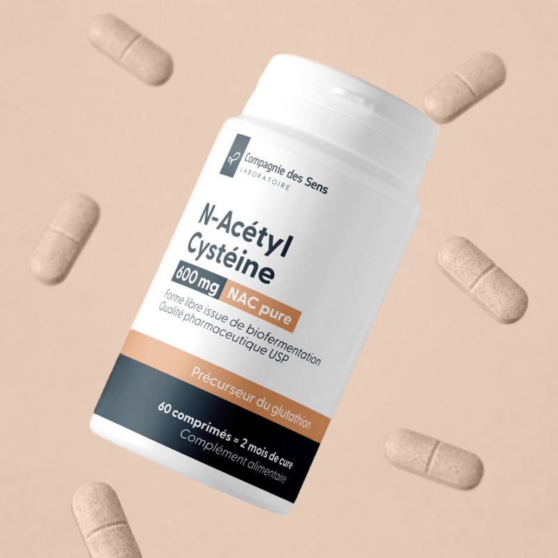 NAC 600 mg – N-acetil-L-cisteína obtenida por biofermentación - 60 comprimidos - Imagen 2